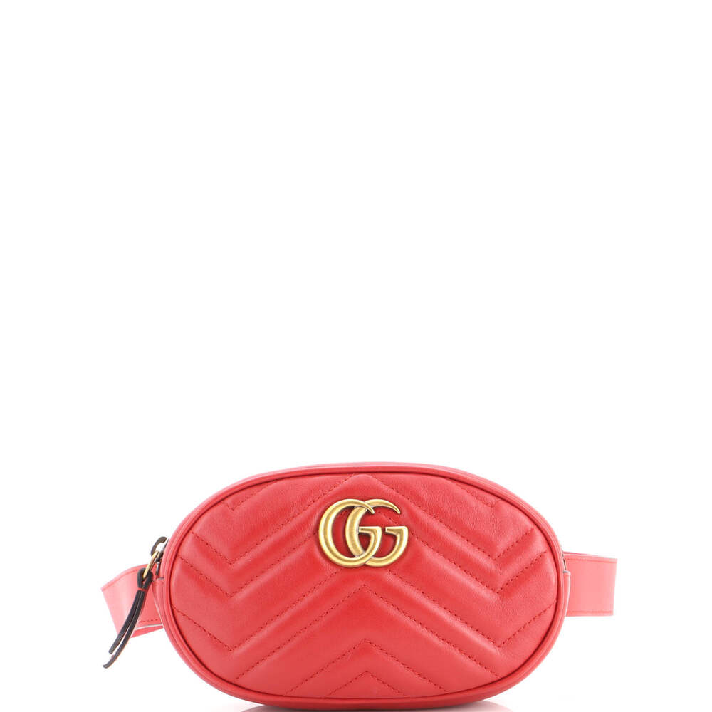 Gucci GG Marmont Belt Bag Matelasse Leather